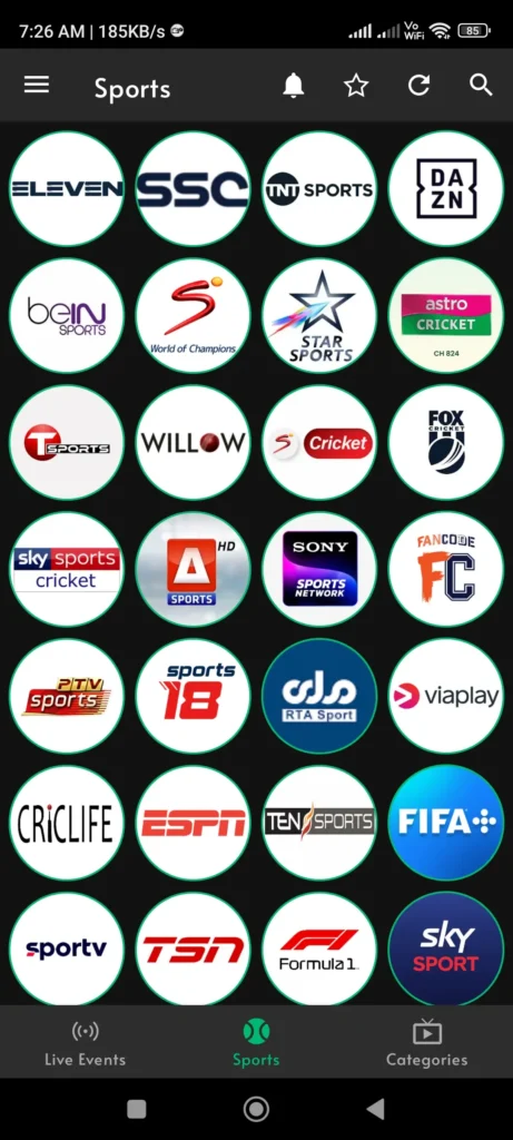 cricfytv app 1